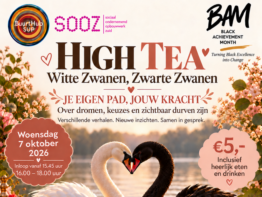 High Tea: Witte Zwanen, Zwarte Zwanen. Je eigen pad, jouw kracht